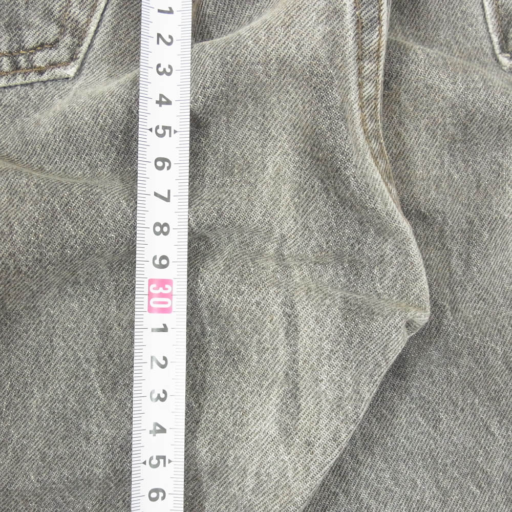 Levi's リーバイス USA製 ノックスビル工場 501 ブラックデニム パンツ ジーンズ ブラック系 33【中古】