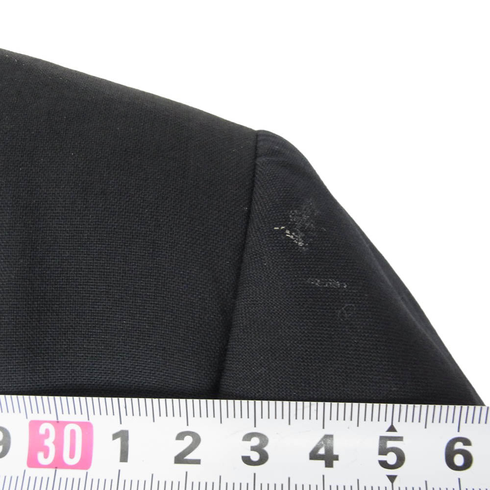 Aquascutum アクアスキュータム 裏地ペイズリー ダブル テーラード ジャケット ネイビー系 100-90-180【中古】