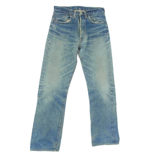 Levi's リーバイス USA製 バレンシア工場 S501XX 大戦モデル 復刻 ボタン裏刻印555 デニム パンツ ジーンズ インディゴブルー系 32【中古】