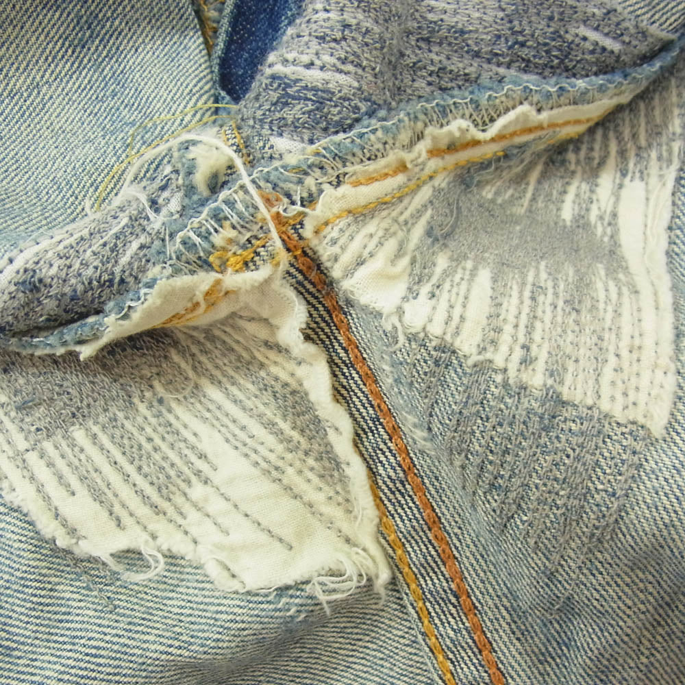 Levi's リーバイス USA製 バレンシア工場 S501XX 大戦モデル 復刻 ボタン裏刻印555 デニム パンツ ジーンズ インディゴブルー系 32【中古】