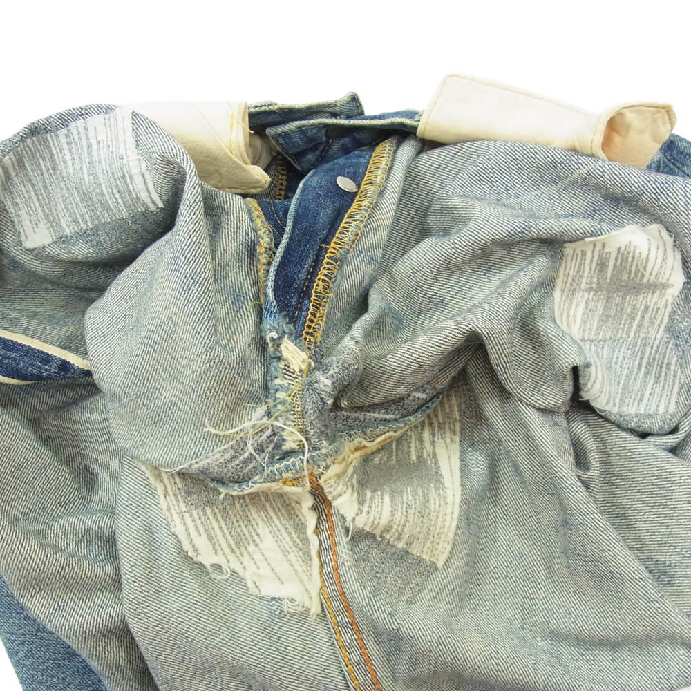Levi's リーバイス USA製 バレンシア工場 S501XX 大戦モデル 復刻 ボタン裏刻印555 デニム パンツ ジーンズ インディゴブルー系 32【中古】