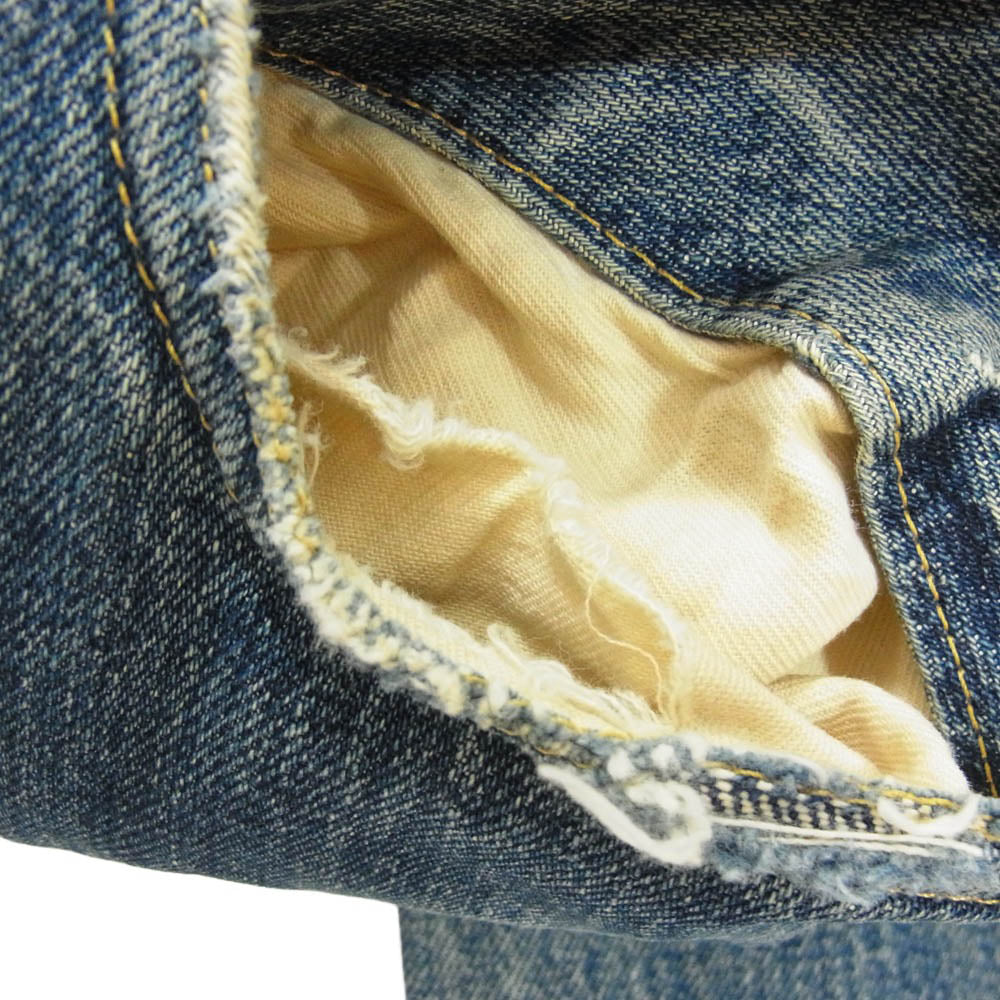 Levi's リーバイス USA製 バレンシア工場 S501XX 大戦モデル 復刻 ボタン裏刻印555 デニム パンツ ジーンズ インディゴブルー系 32【中古】