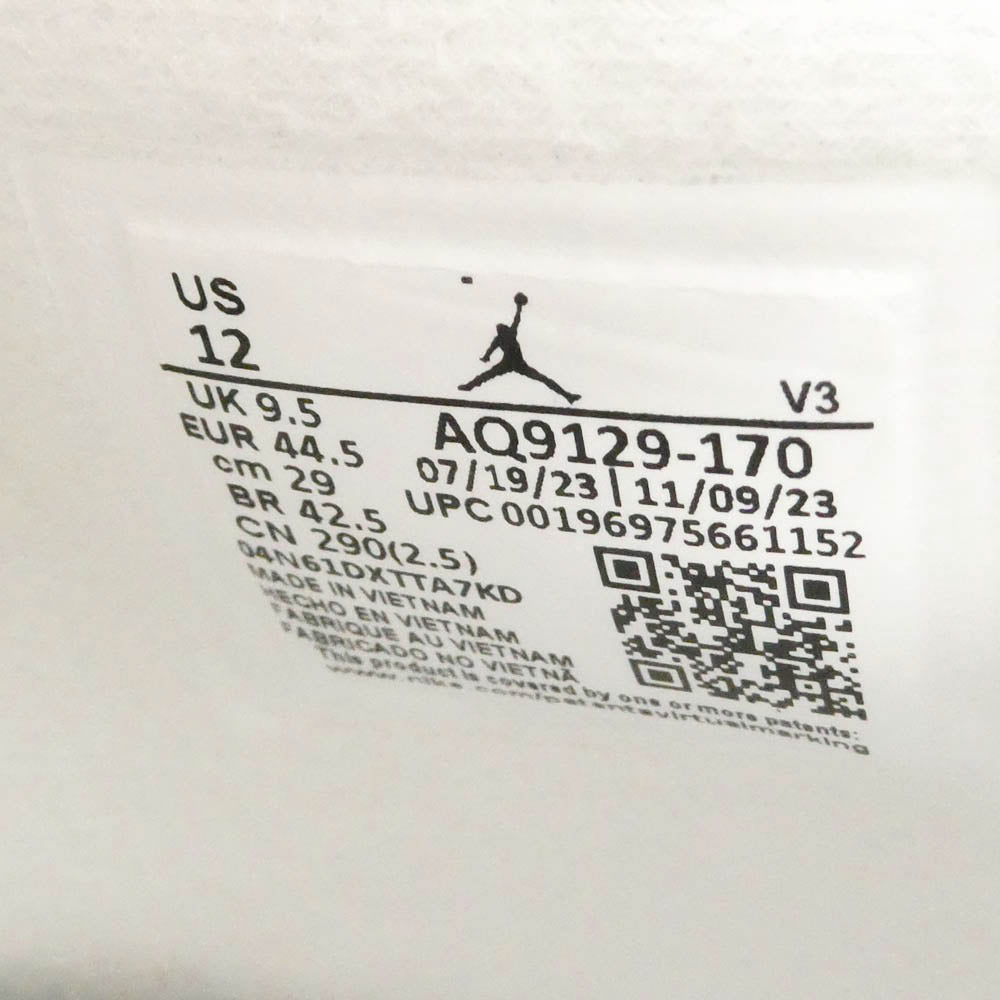 NIKE ナイキ AQ9129-170 Women's Air Jordan 4 Retro White Gold AJ4 ウィメンズ エアジョーダン レトロ スニーカー ホワイト系 29cm【新古品】【未使用】【中古】