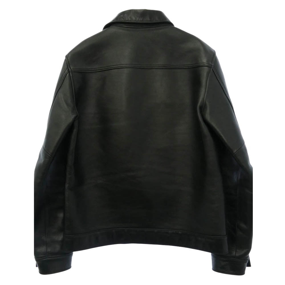 ワイツーレザー EB-140 ECO HORSE 1st G JACKET エコホースハイド ファーストモデル Gジャン レザージャケット ブラック系 40【中古】
