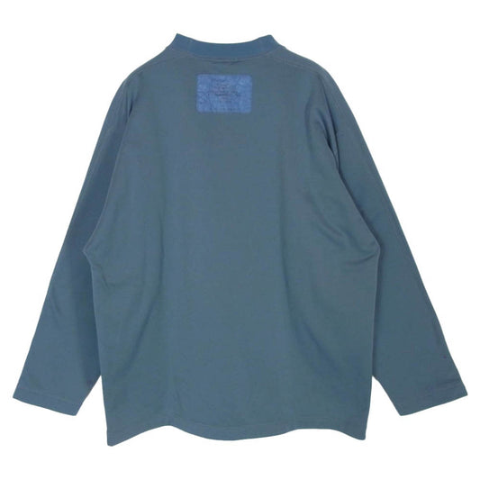 N.HOOLYWOOD エヌハリウッド 9242-CS03-008 EXCHANGE SERVISE LONG SLEEVE T-SHIRT ミリタリーライン 長袖 スウェット グリーン系 36【中古】