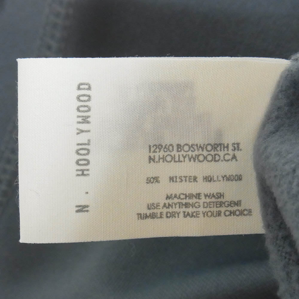N.HOOLYWOOD エヌハリウッド 9242-CS03-008 EXCHANGE SERVISE LONG SLEEVE T-SHIRT ミリタリーライン 長袖 スウェット グリーン系 36【中古】