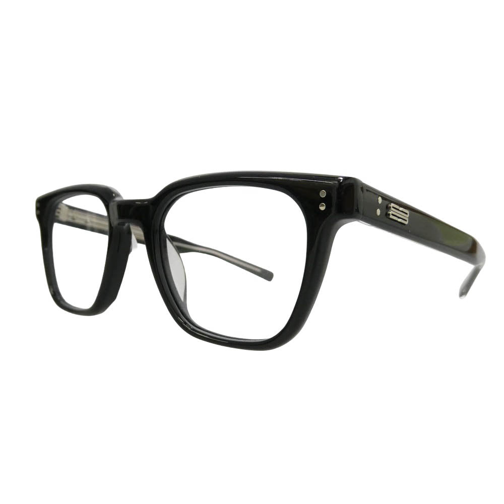 Gentle Monster ジェントルモンスター KARL スクエア アイウェア 眼鏡 メガネ ブラック系 49□22-145【中古】