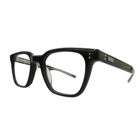 Gentle Monster ジェントルモンスター KARL スクエア アイウェア 眼鏡 メガネ ブラック系 49□22-145【中古】