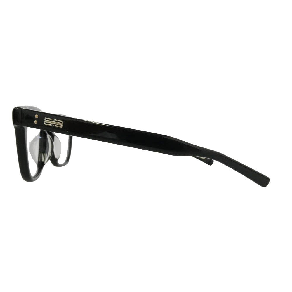 Gentle Monster ジェントルモンスター KARL スクエア アイウェア 眼鏡 メガネ ブラック系 49□22-145【中古】