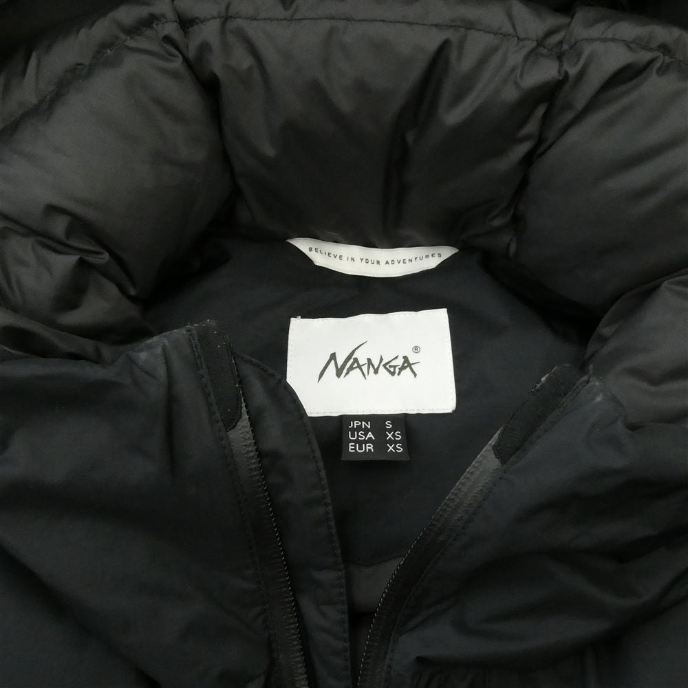 NANGA ナンガ AURORA TEX DOWN JACKET オーロラテックス ダウン ジャケット ブラック系 S【中古】