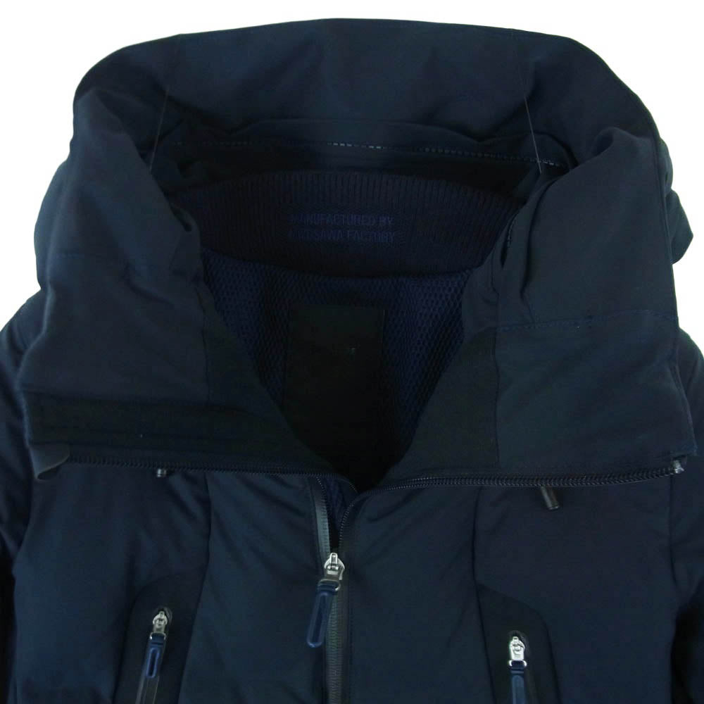 DESCENTE デサント 水沢ダウン ミズサワダウン DAWMGK40U MIZUSAWA DOWN JACKET ダウン ジャケット ダークネイビー系 M【中古】