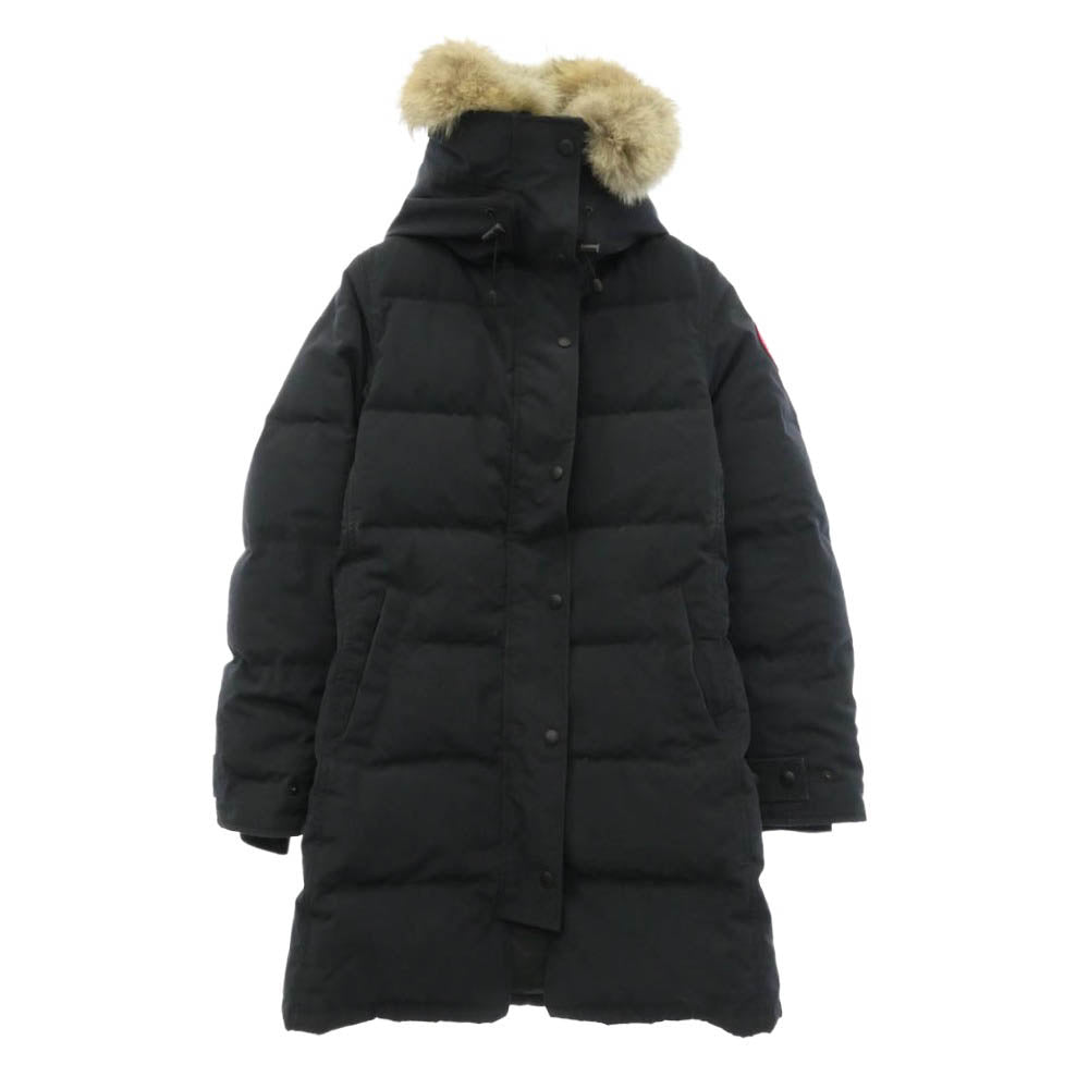 CANADA GOOSE カナダグース 2302JL R グリフィンタグ MACKENZIE PARKA DOWN JACKET マッケンジー パーカー ダウン コート ブラック系 M【中古】
