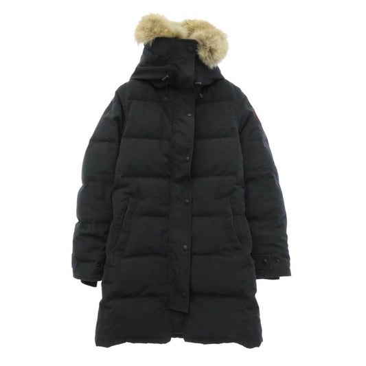 CANADA GOOSE カナダグース 2302JL R グリフィンタグ MACKENZIE PARKA DOWN JACKET マッケンジー パーカー ダウン コート ブラック系 M【中古】