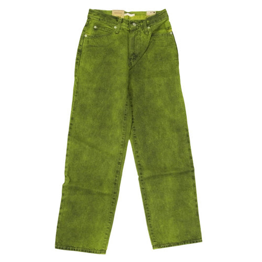 Levi's リーバイス A3510-0014 94 BAGGY グリーン デニム パンツ ジーンズ グリーン系 W24 L29【新古品】【未使用】【中古】