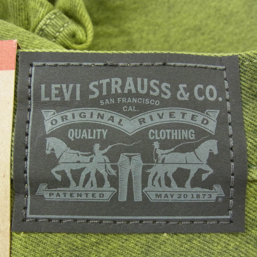 Levi's リーバイス A3510-0014 94 BAGGY グリーン デニム パンツ ジーンズ グリーン系 W24 L29【新古品】【未使用】【中古】