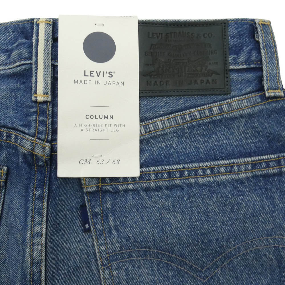 Levi's リーバイス A5888-0003 BLUETAB COLUMN ブルータブ カラム レディース デニムパンツ ジーンズ W25 インディゴブルー系 W25【新古品】【未使用】【中古】