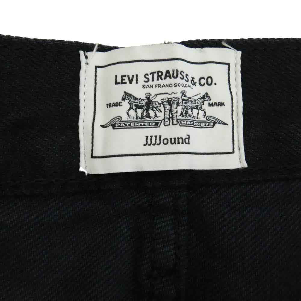 Levi's リーバイス A9525-0002 × JJJJound ジョウンド 501 '93 ブラックデニム パンツ ジーンズ ブラック系 W36【新古品】【未使用】【中古】