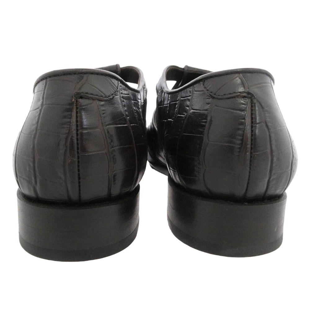 ポルペッタ ELBA MESH メッシュ グルカ サンダル ブラック系 40.5【中古】