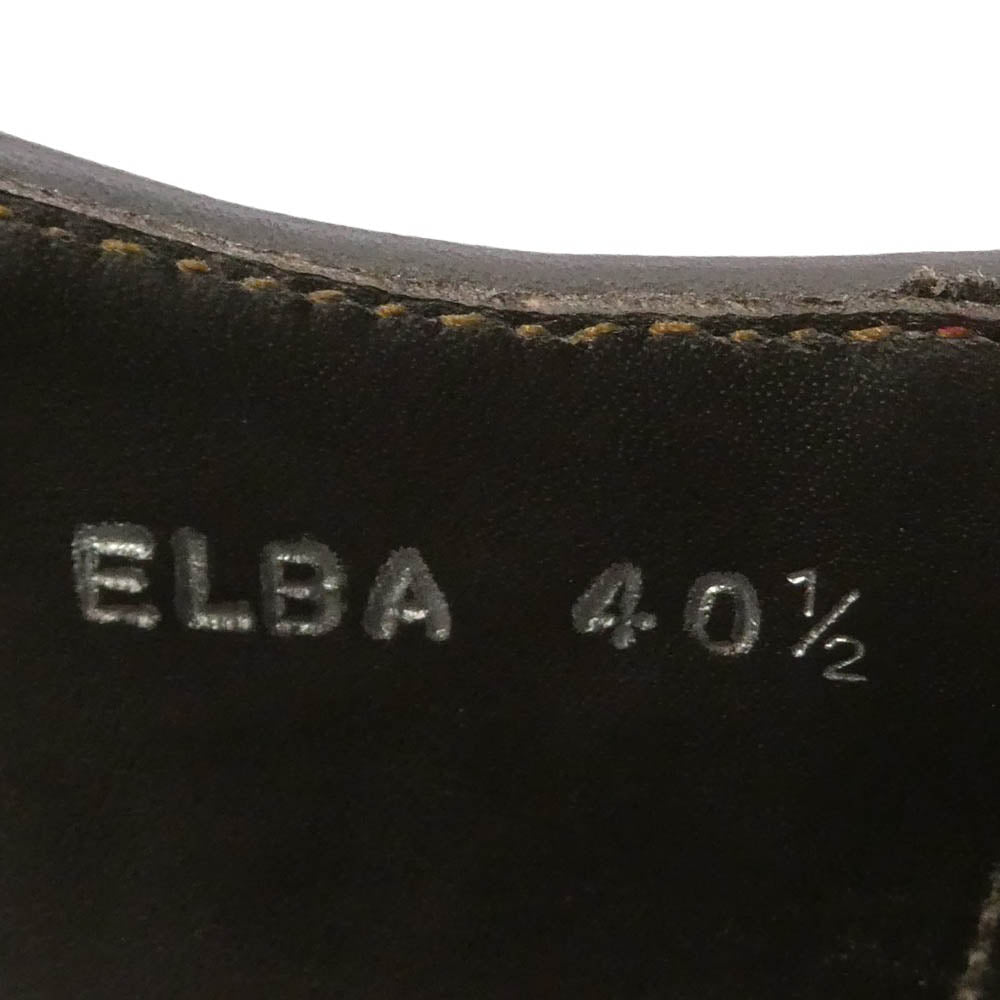 ポルペッタ ELBA MESH メッシュ グルカ サンダル ブラック系 40.5【中古】