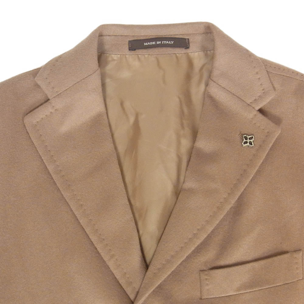 TAGLIATORE 19UIG017 イタリア製 カシミヤ100％ ロング チェスターコート ライトブラウン系 表記無し【中古】