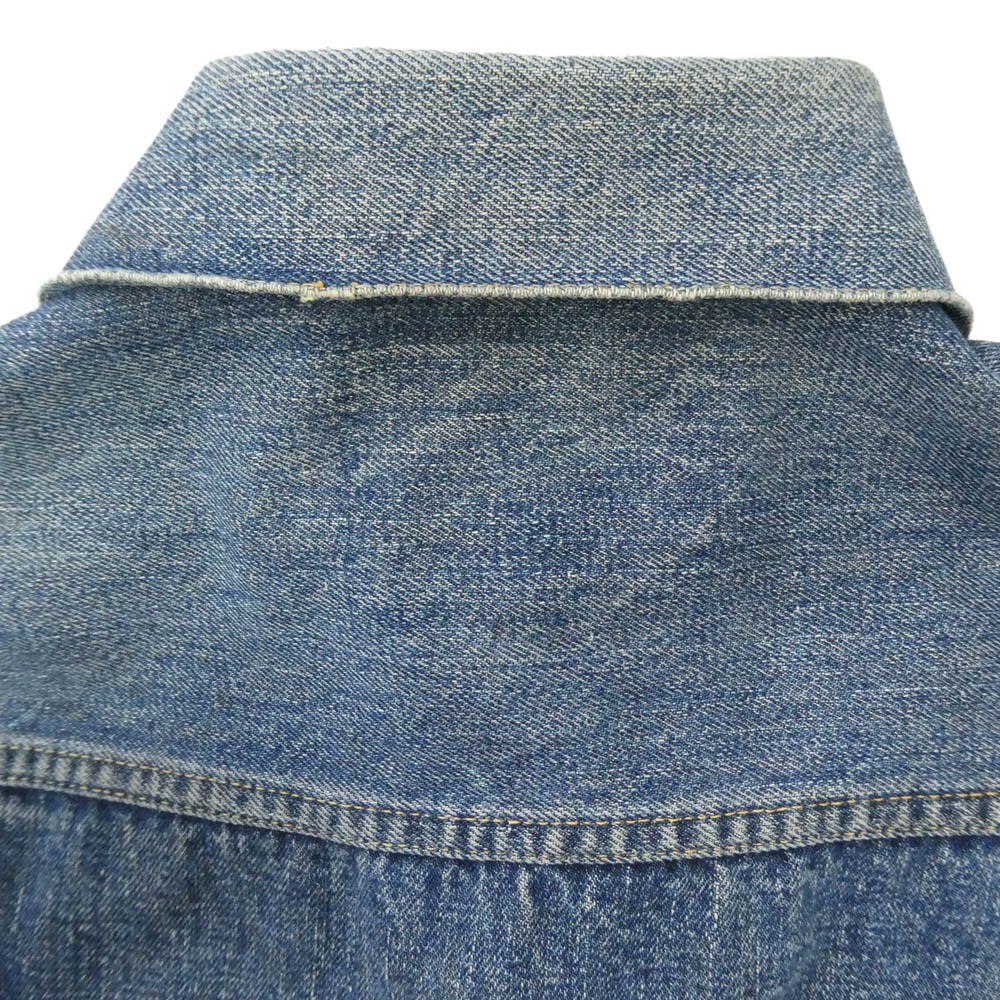 Levi's リーバイス VINTAGE ヴィンテージ 50s 60s セカンド 2nd 507XX BIGE ビックＥ 両面タブ ボタン裏刻印17 デニム ジャケット インディゴブルー系【中古】