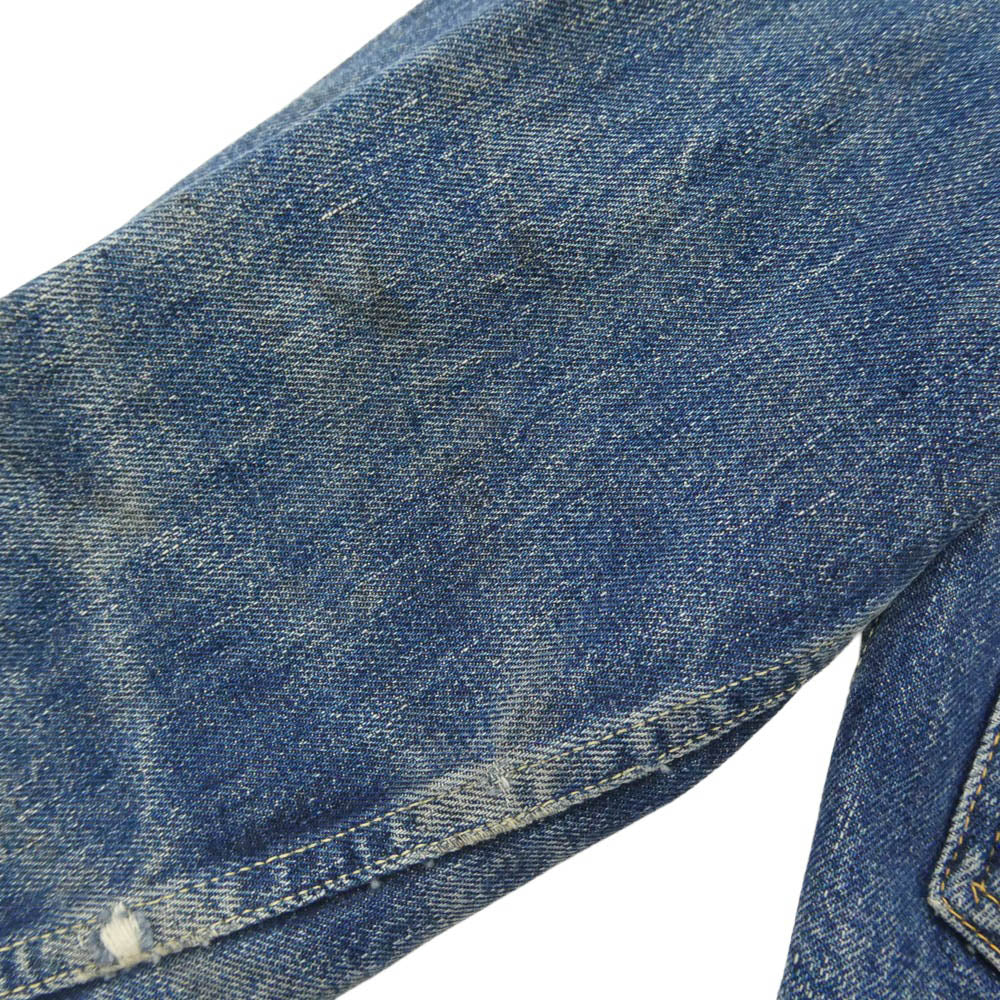 Levi's リーバイス VINTAGE ヴィンテージ 50s 60s セカンド 2nd 507XX BIGE ビックＥ 両面タブ ボタン裏刻印17 デニム ジャケット インディゴブルー系【中古】