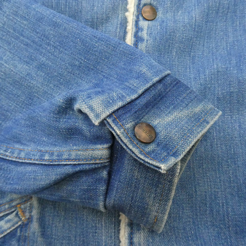 マーベリック 70s USA製 Ranch Coat 裏ボア ランチコート デニムジャケット インディゴブルー系【中古】