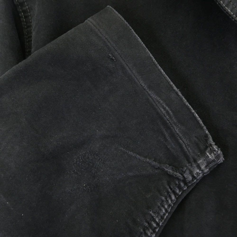 モン ケメル 50s Black moleskin jacket モールスキンジャケット フレンチ ワークジャケット ブラック系 サイズ表記なし【中古】