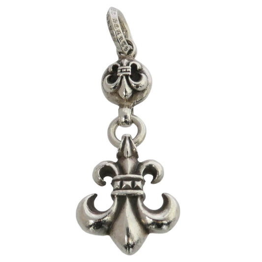 CHROME HEARTS クロムハーツ（原本無） 1BALL BS FLEUR 1ボール BS フレア チャーム ペンダントトップ シルバー系【中古】