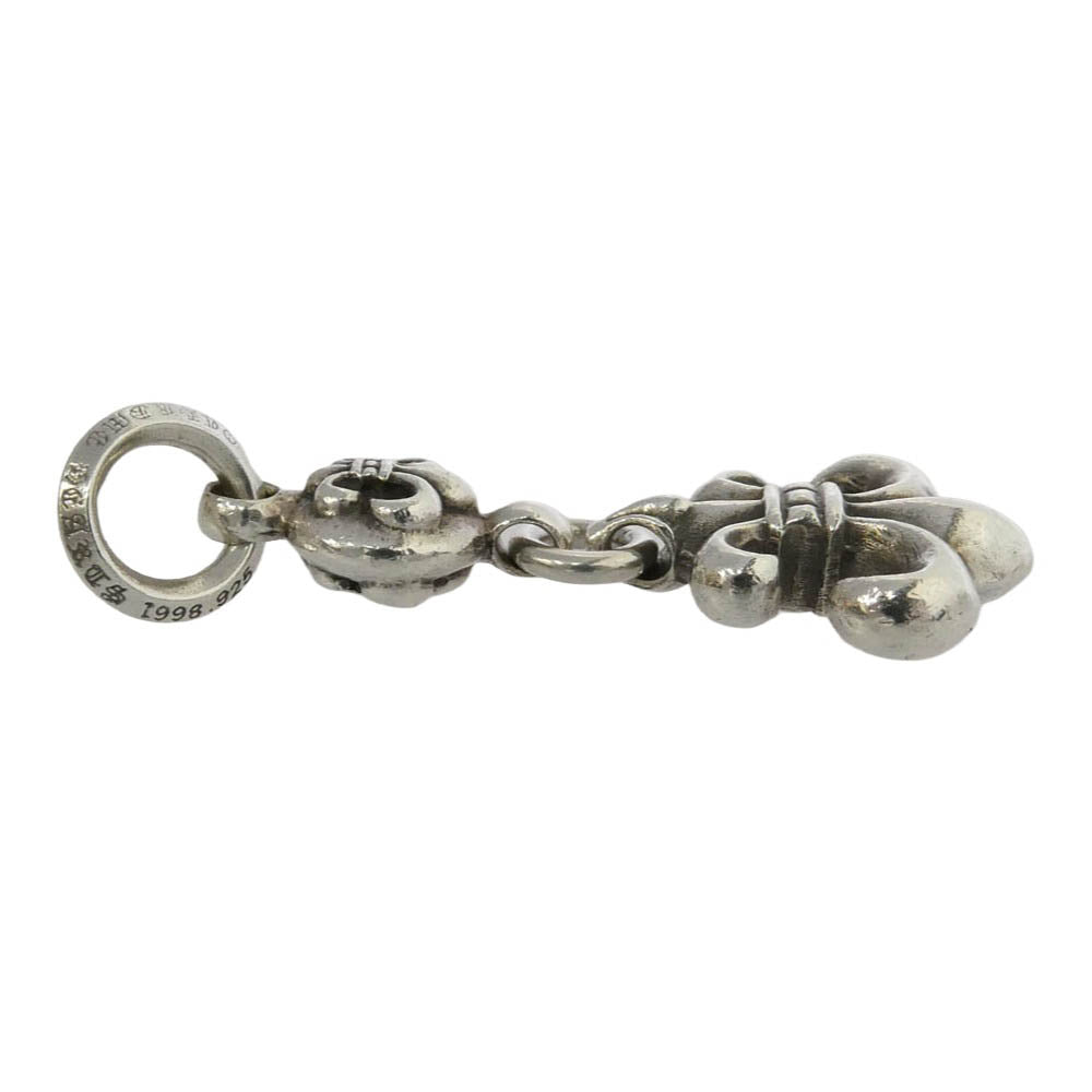 CHROME HEARTS クロムハーツ（原本無） 1BALL BS FLEUR 1ボール BS フレア チャーム ペンダントトップ シルバー系【中古】