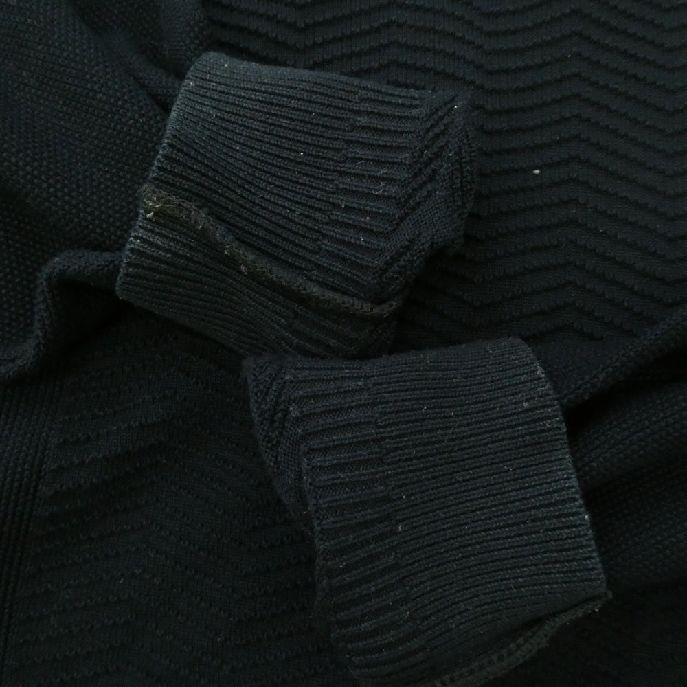 ヤシキ 18SS YSK-18SS-KN02 Samon Knit 鹿の子編み サモンニット ブラック系 1【中古】