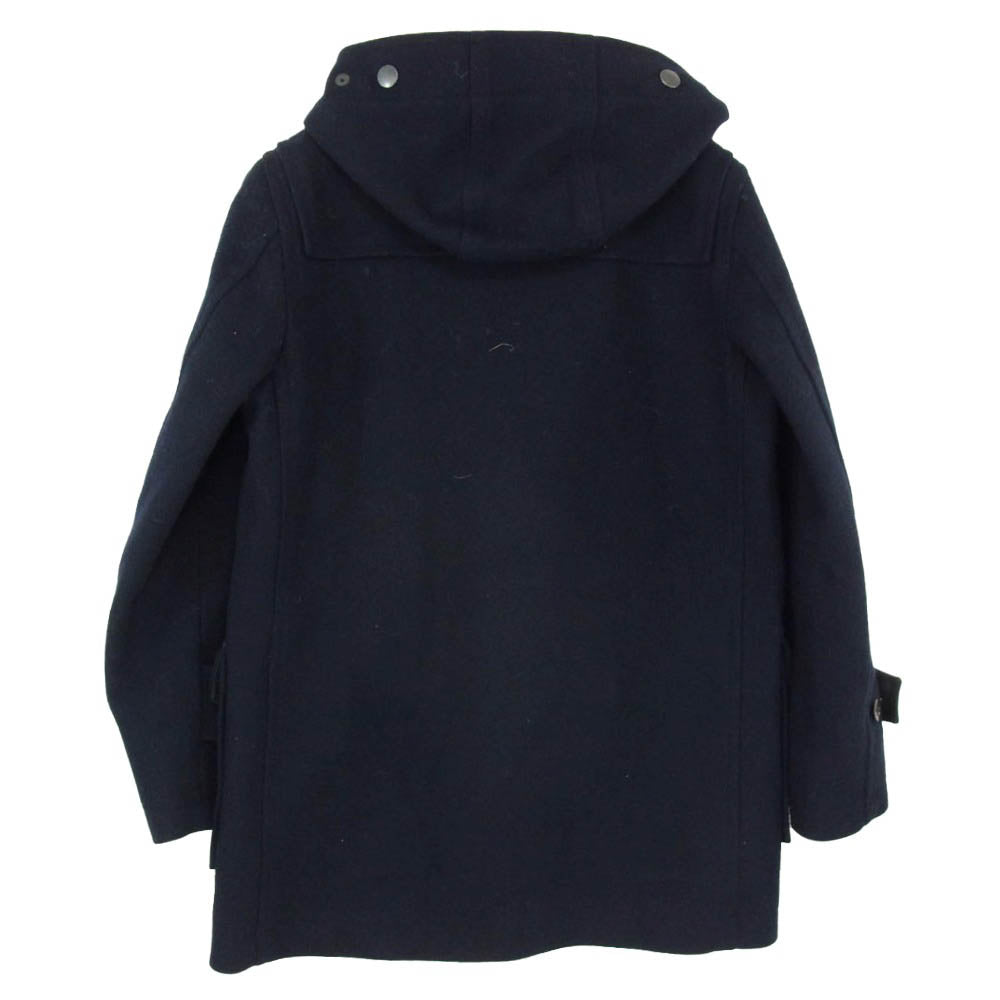 nanamica ナナミカ SUBF461 WINDSTOPPER ウィンドストッパーウールメルトン ダッフルコート ネイビー系 XS【中古】