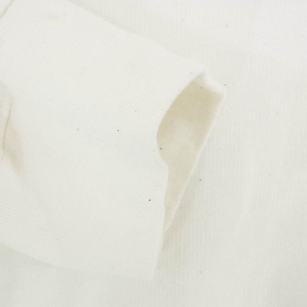 COMOLI コモリ 22AW W03-05008 コットン シルク クルーネック ラグラン 長袖 Tシャツ オフホワイト系 2【中古】