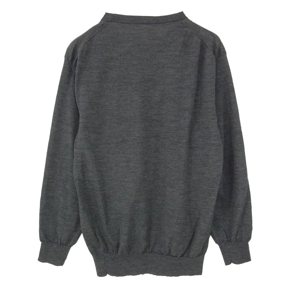 COMOLI コモリ 25SS B01-06003 コットン ニット ポロシャツ 長袖 日本