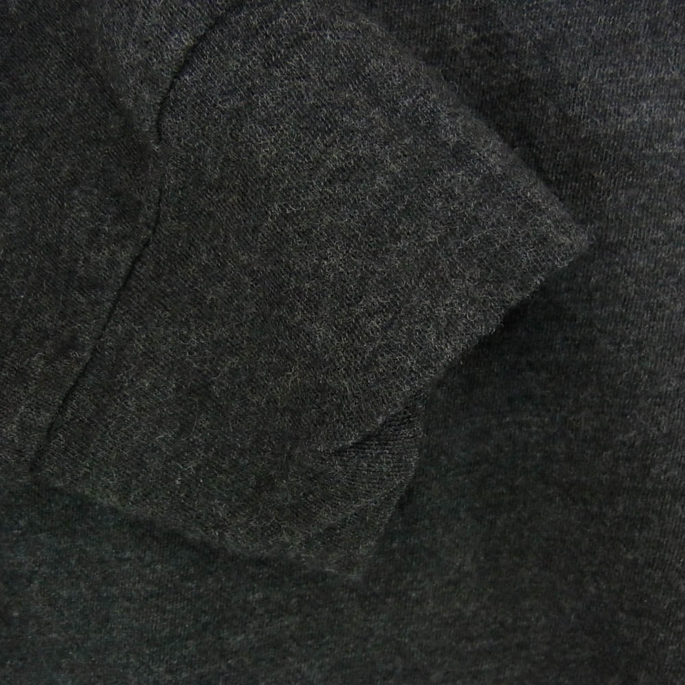 COMOLI コモリ 21AW U03-05007 ウール 天竺 長袖 ロングスリーブ タートルネック 薄手 ニット グレー系 1【中古】