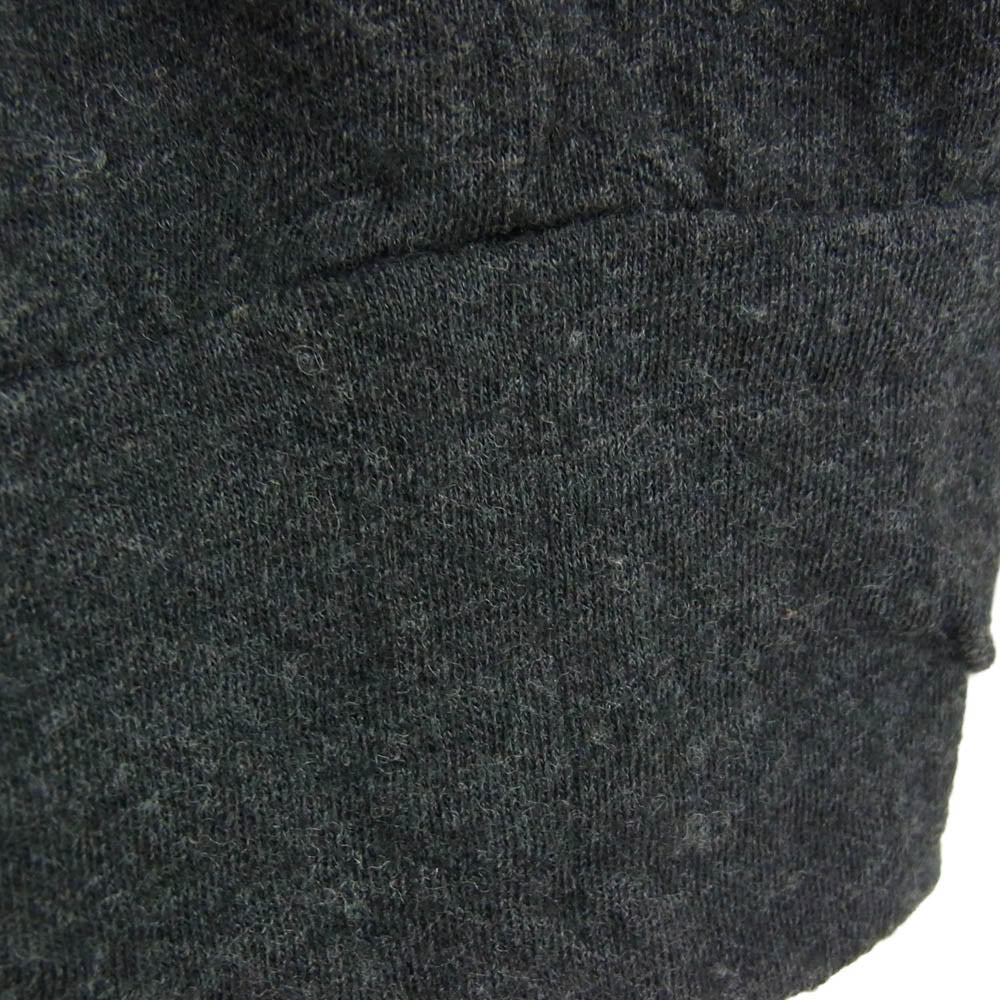 COMOLI コモリ 21AW U03-05007 ウール 天竺 長袖 ロングスリーブ タートルネック 薄手 ニット グレー系 1【中古】
