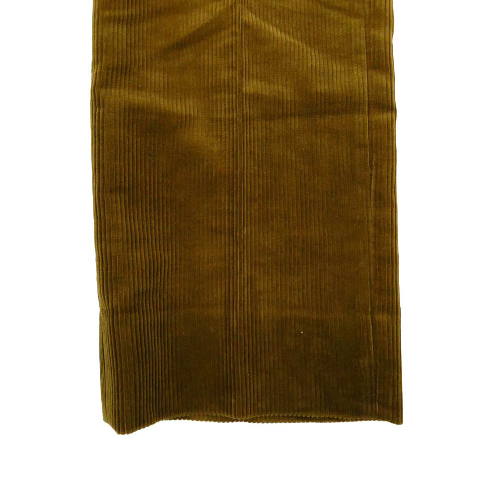 COMOLI コモリ 21AW U03-03009 コーデュロイ ワンタック パンツ 1【中古】