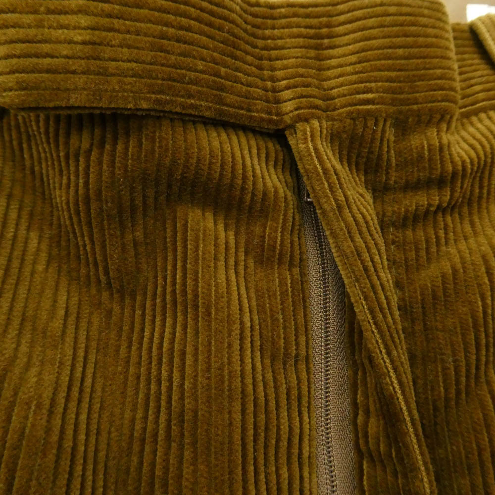 COMOLI コモリ 21AW U03-03009 コーデュロイ ワンタック パンツ 1【中古】