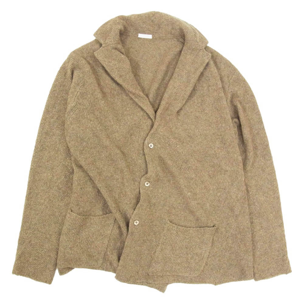 COMOLI コモリ 20AW S03-06009 カシミヤ ニット ジャケット ブラウン系 1【中古】