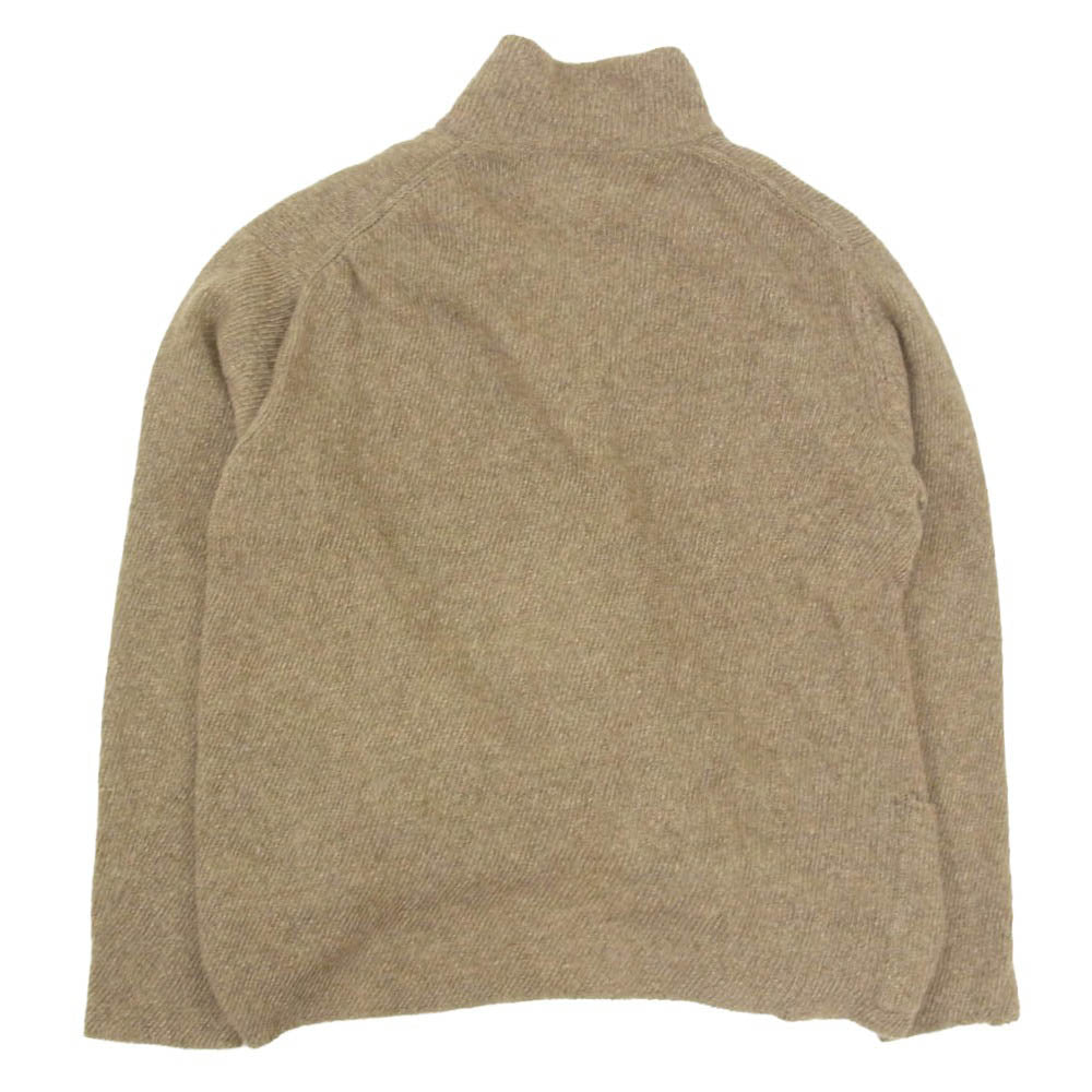 COMOLI コモリ 20AW S03-06009 カシミヤ ニット ジャケット ブラウン系 1【中古】
