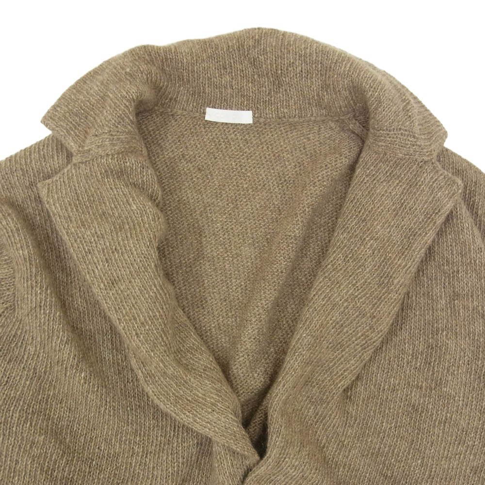 COMOLI コモリ 20AW S03-06009 カシミヤ ニット ジャケット ブラウン系 1【中古】