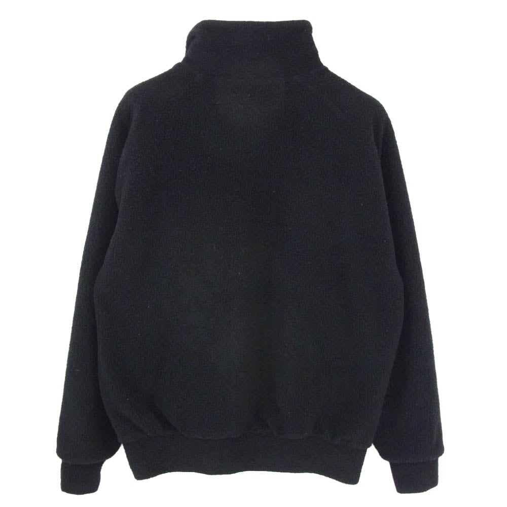 COMOLI コモリ 21AW U03-05012 ウールフリース ジップアップジャケット ブラック系 1【中古】