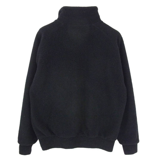 COMOLI コモリ 21AW U03-05012 ウールフリース ジップアップジャケット ブラック系 1【中古】