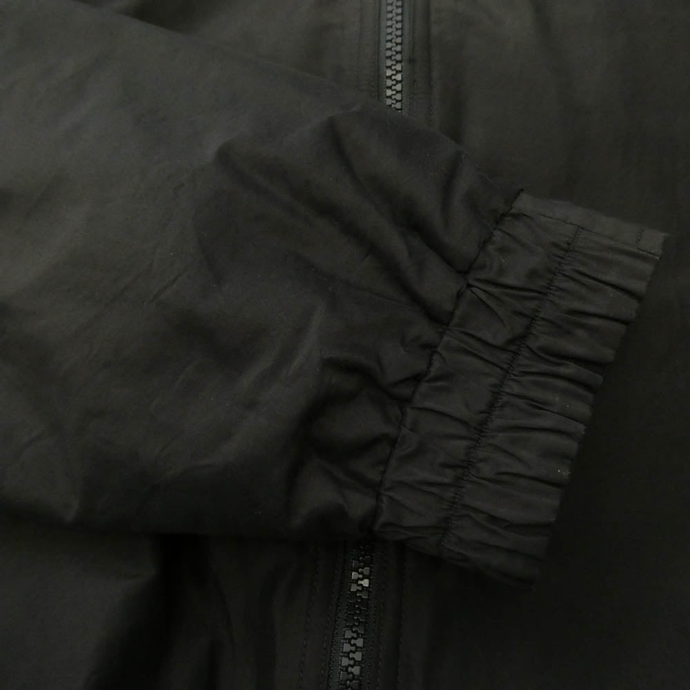 COMOLI コモリ 22AW W03-04003 コットンシルク 裏フリース トラックジャケット ブラック系 1【中古】