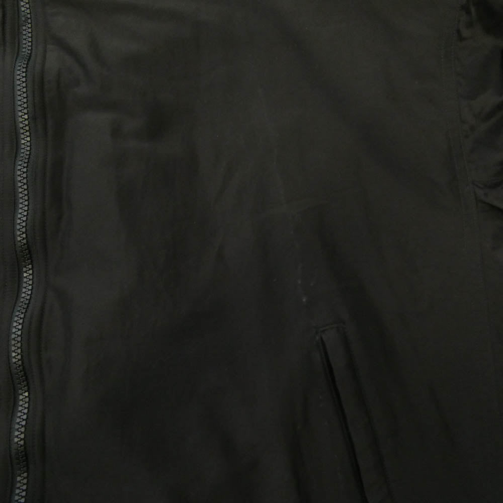 COMOLI コモリ 22AW W03-04003 コットンシルク 裏フリース トラックジャケット ブラック系 1【中古】
