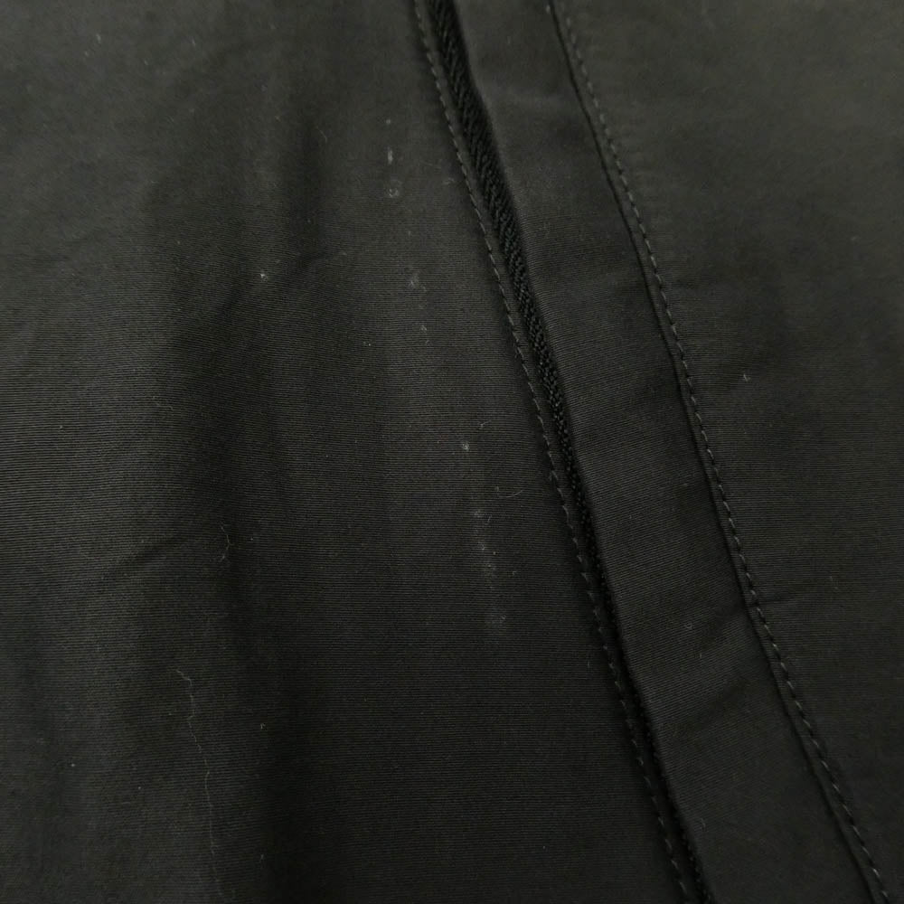 COMOLI コモリ 22AW W03-04003 コットンシルク 裏フリース トラックジャケット ブラック系 1【中古】