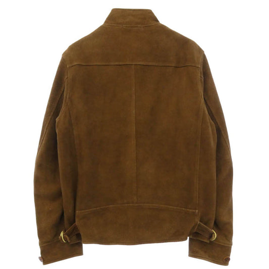 COMOLI コモリ 21AW U03-04003 シープスエードレザージャケット ブラウン系 1【中古】