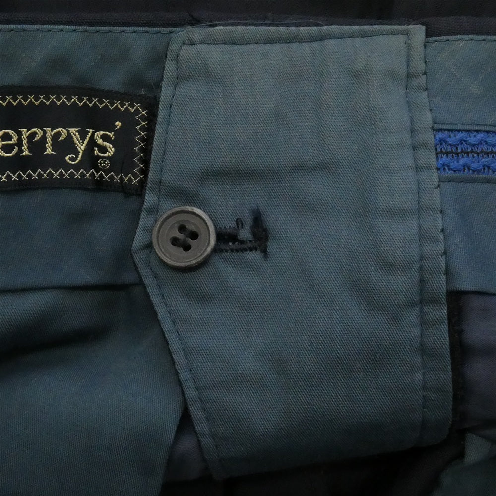 BURBERRY バーバリー バーバリーズ シングル テーラード ジャケット スラックス パンツ セットアップ ネイビー系【中古】