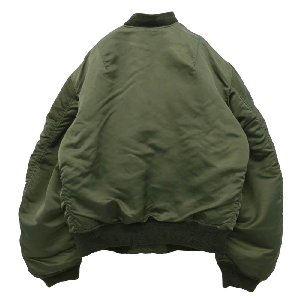 キャブクロージング US,AIR FORCE MA-1 フライト ジャケット カーキ系 L【中古】