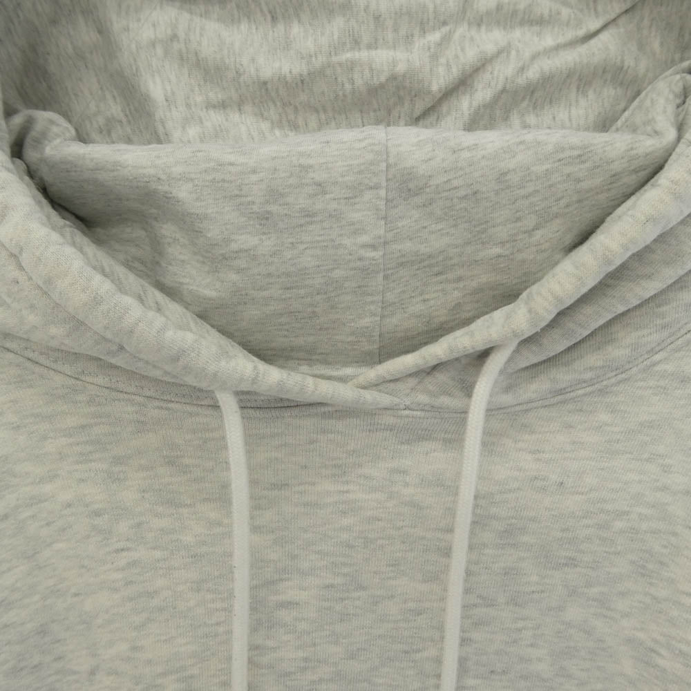 MSGM エムエスジーエム 2541MDM68 フード ロゴ スウェット プルオーバー パーカー グレー系 XS【中古】